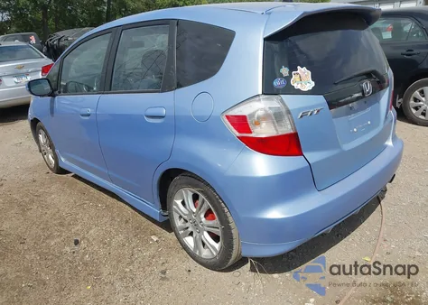 2009 Honda Fit Sport из США, поврежденный, VIN JHMGE88649S042484